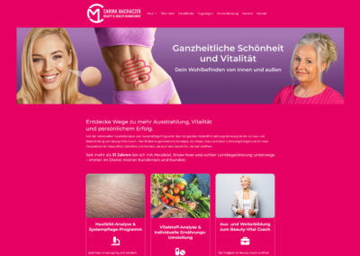 Ent­wick­lung Web­site schoen-fit-vital.de